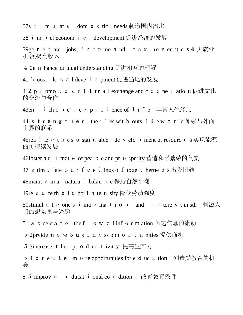 2024年雅思写作必背词组汇总_第3页