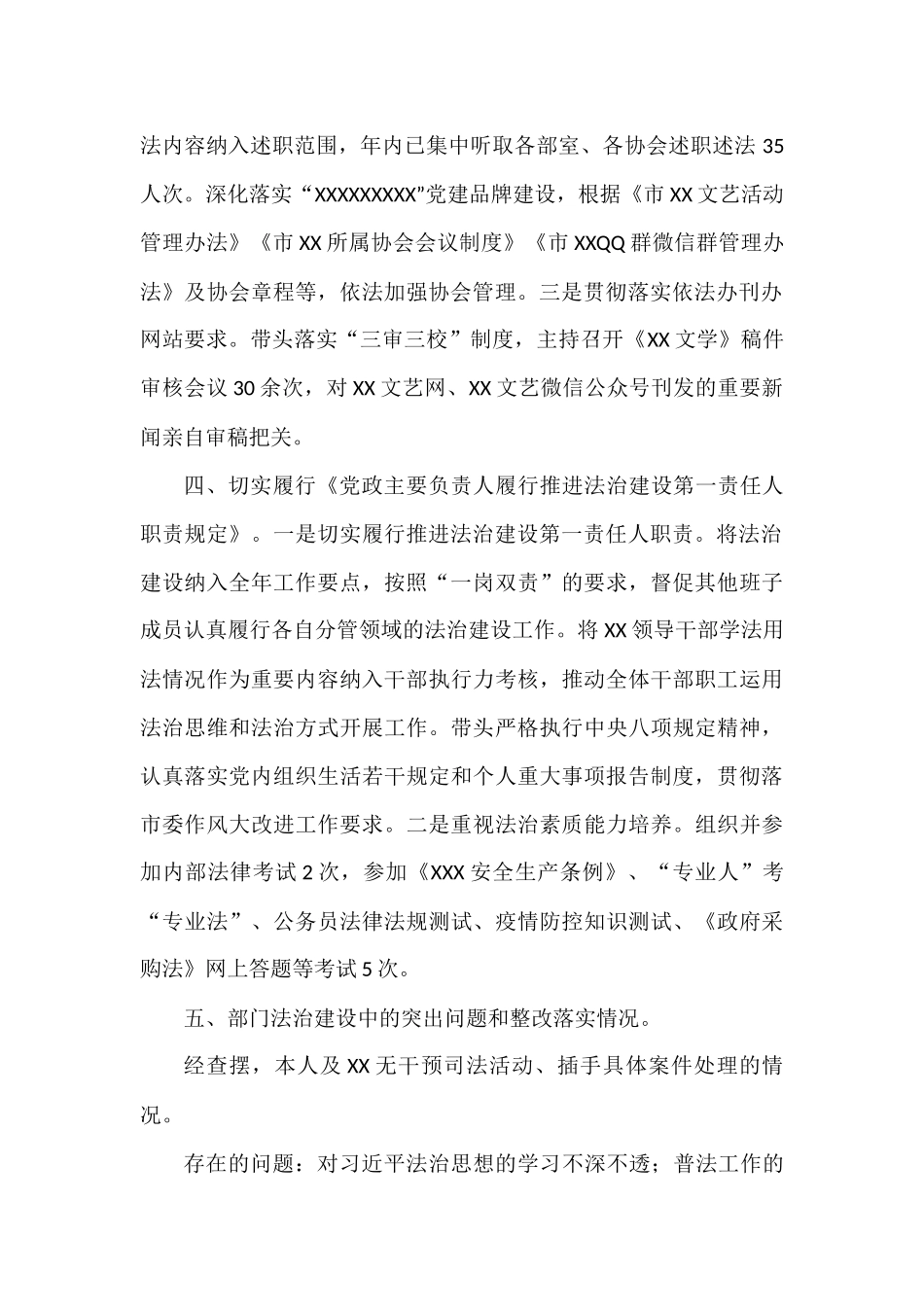 2022年履行推进法治建设第一责任人职责情况报告_第2页