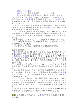 2024年一消知识点整理版