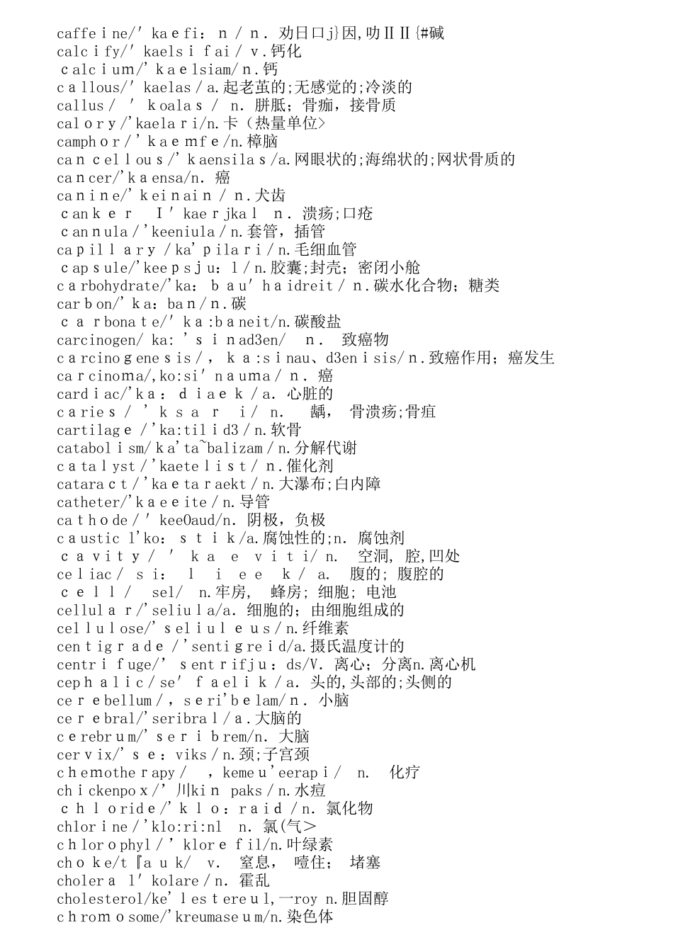 2024年医学考博英语单词_第3页