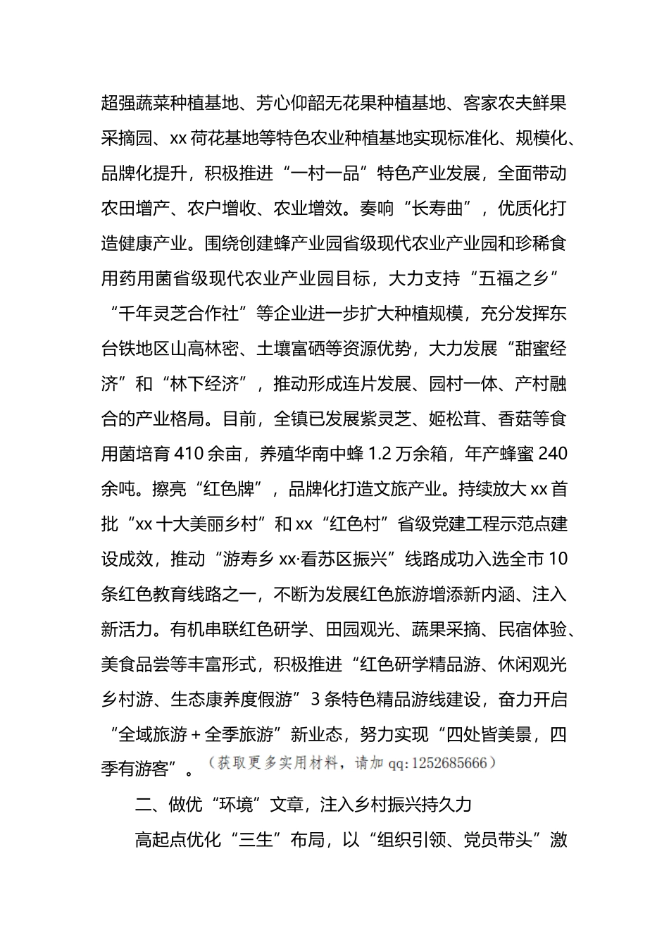 2022年政府乡村振兴专题工作报告_第2页