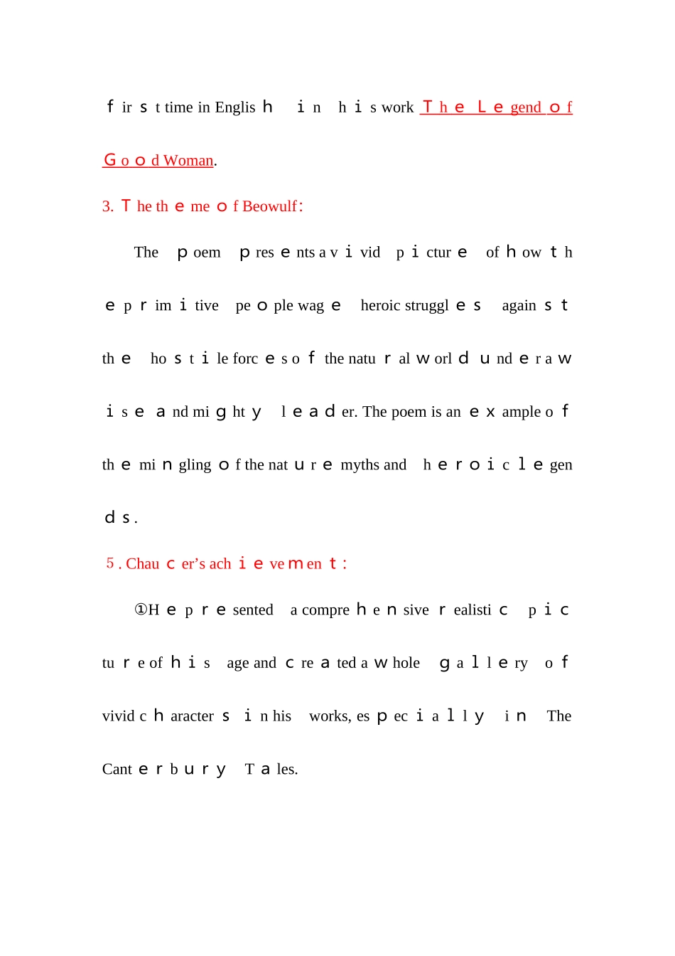 2024年英美文学史复习笔记_第3页