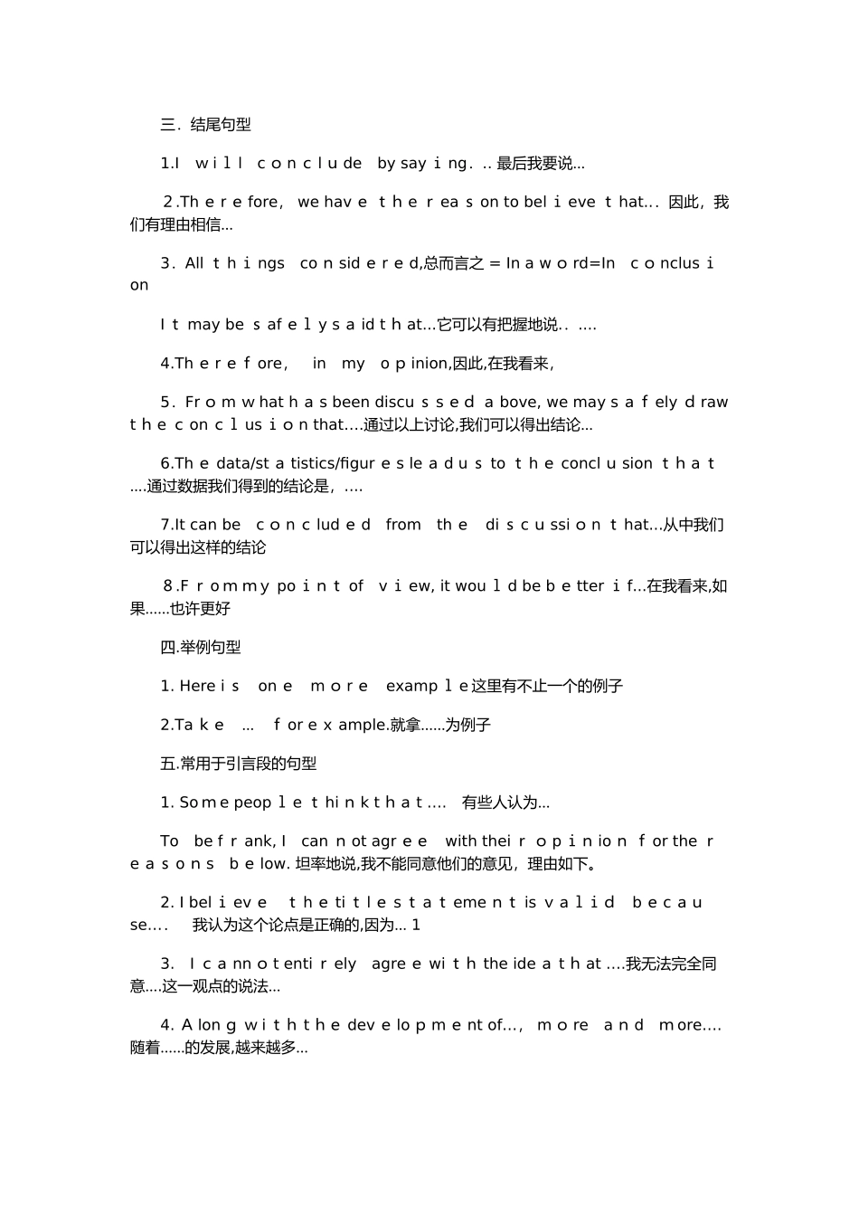 2024年英语作文归纳总结_第2页