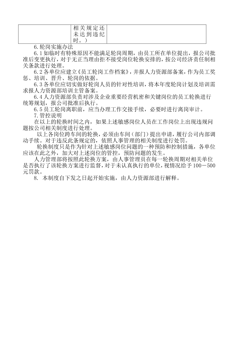 特殊敏感岗位管理制度(2)_第2页