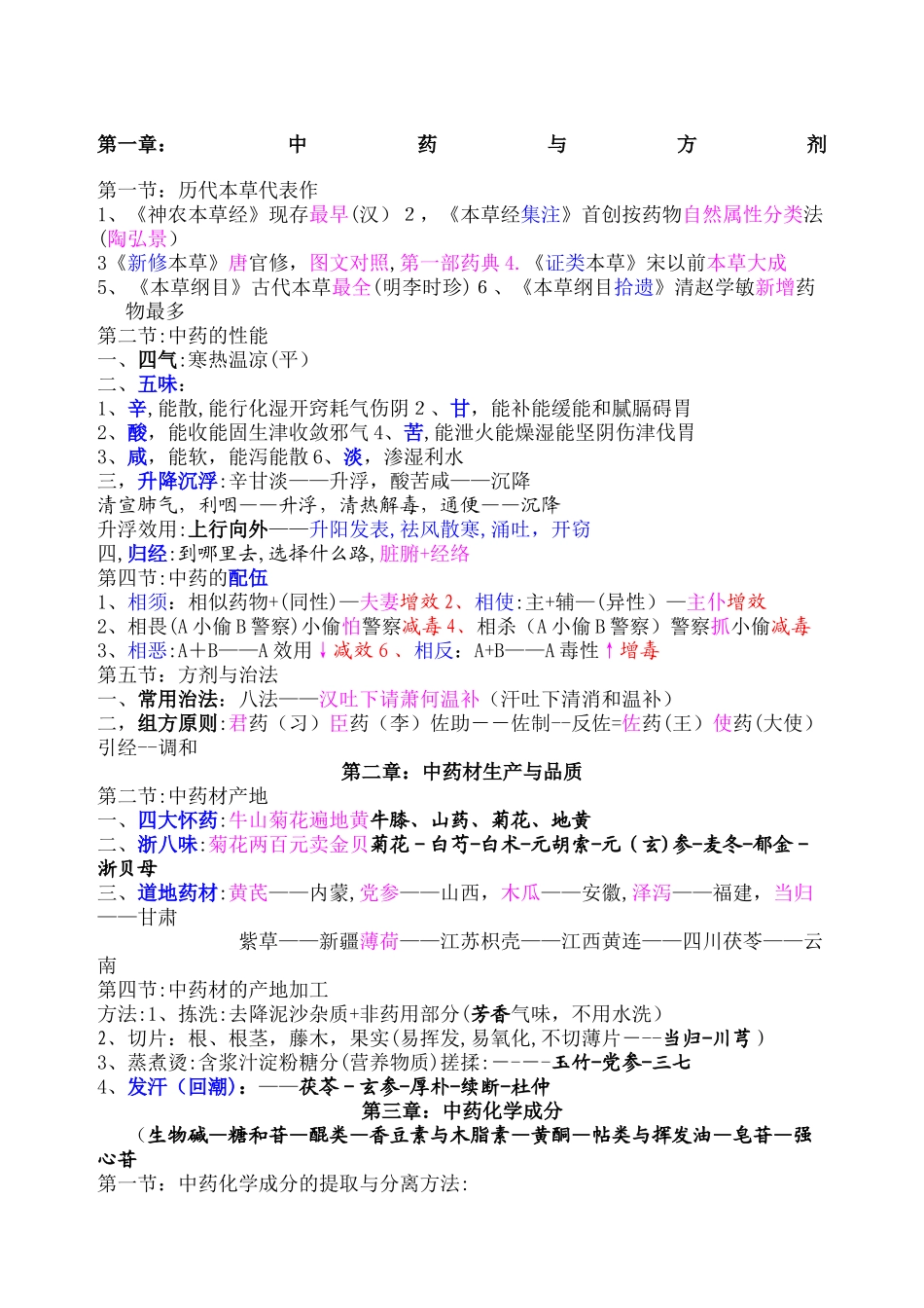 2024年执业药师中药一_第1页