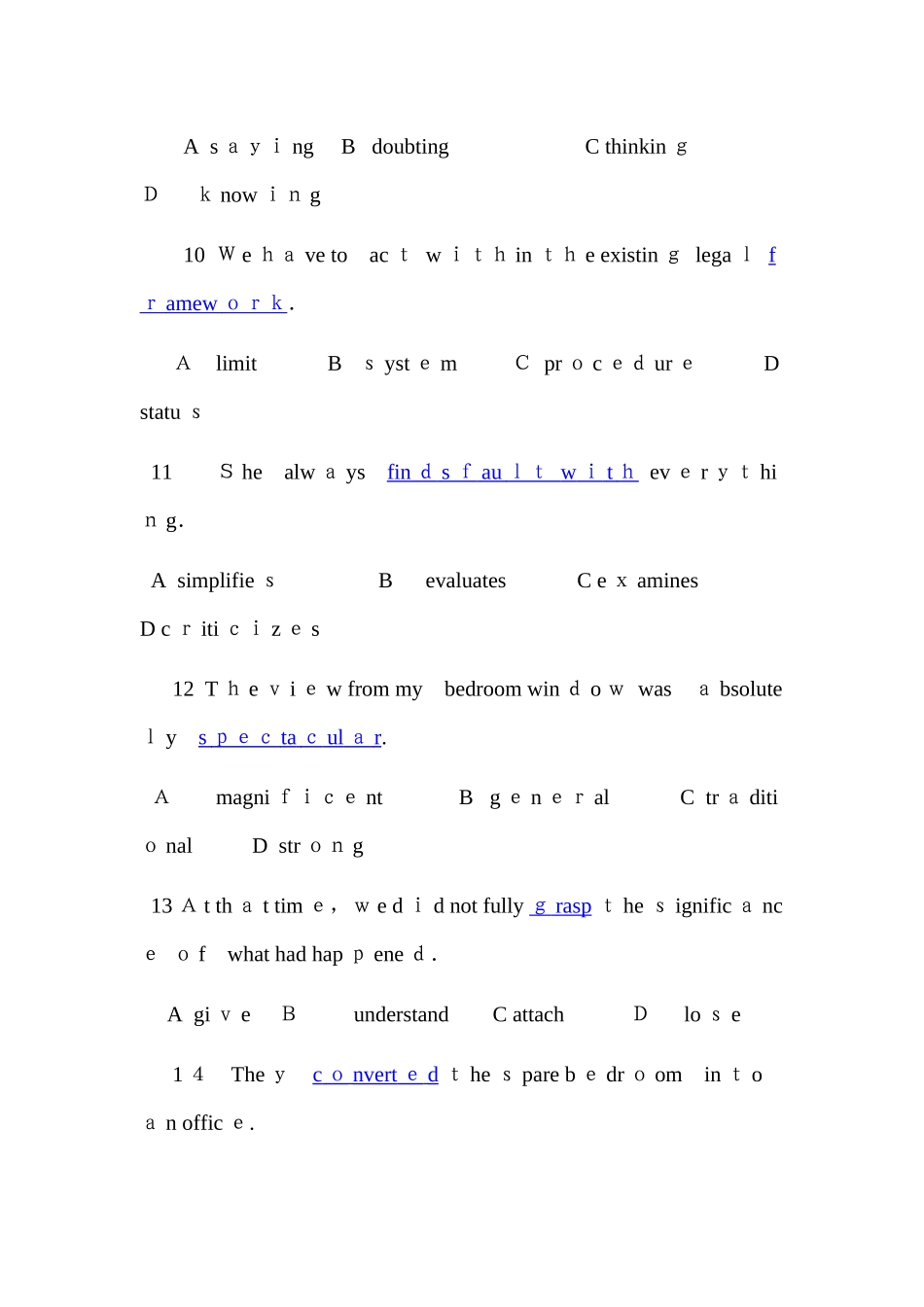 2024年职称英语理工类B级及答案_第3页