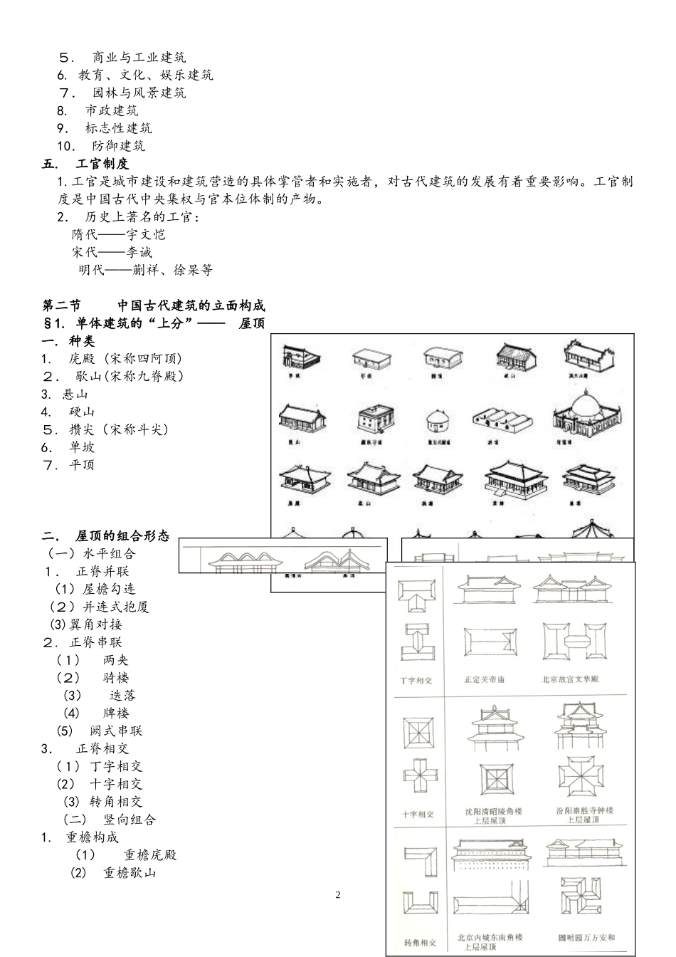 2024年中国建筑史复习笔记_第2页