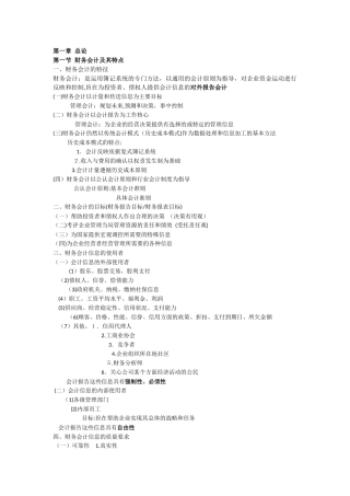 2024年中级财务会计复习笔记思维导图