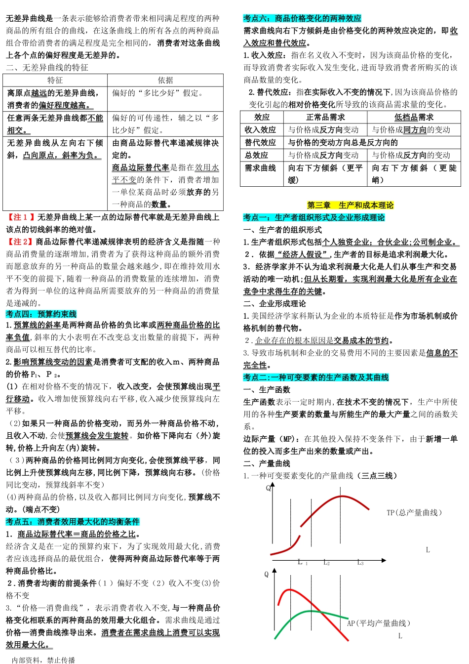 2024年中级经济师经济基础知识重点总结笔记_第3页