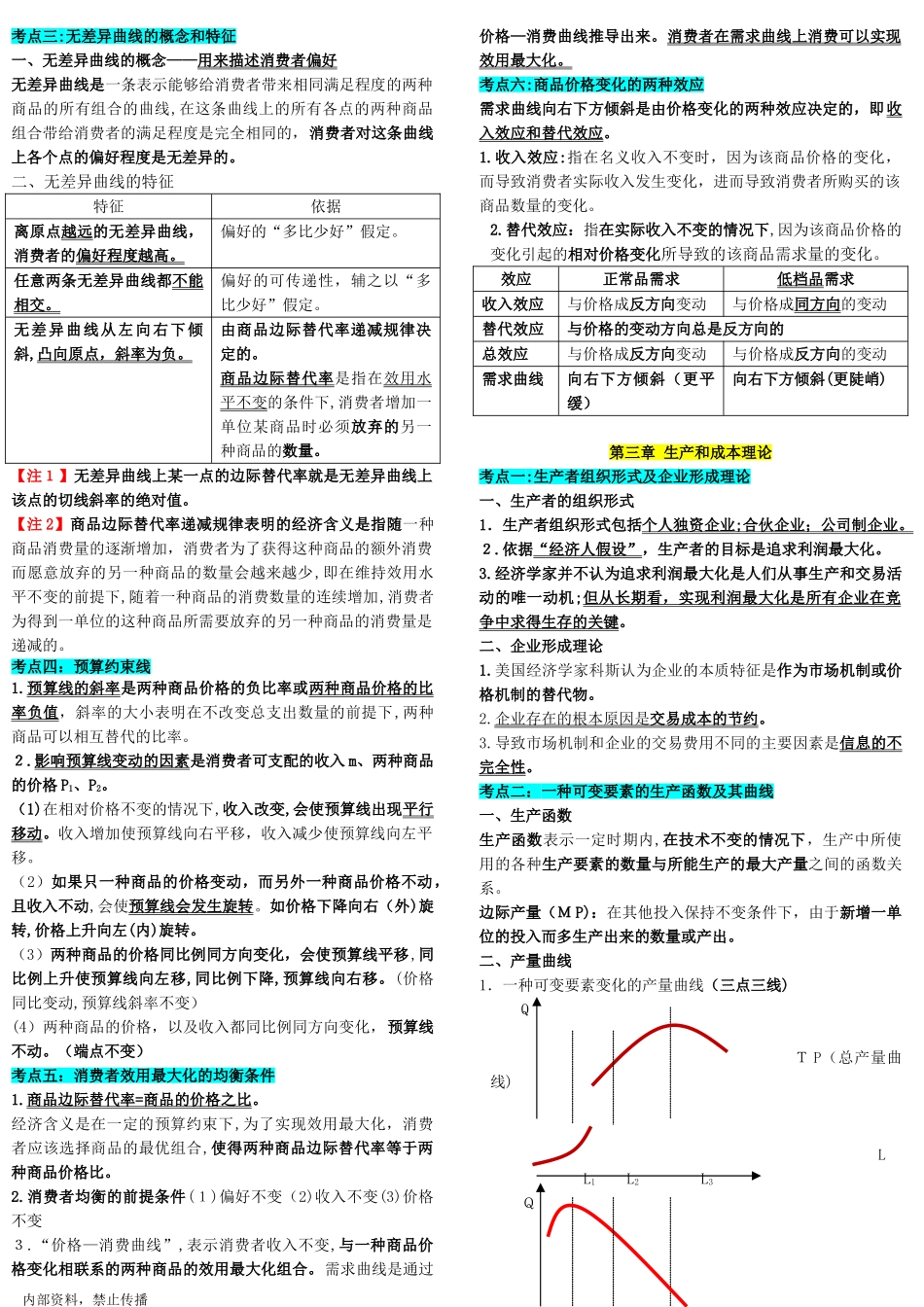 2024年中级经济师经济基础知识重点总结必考笔记_第3页