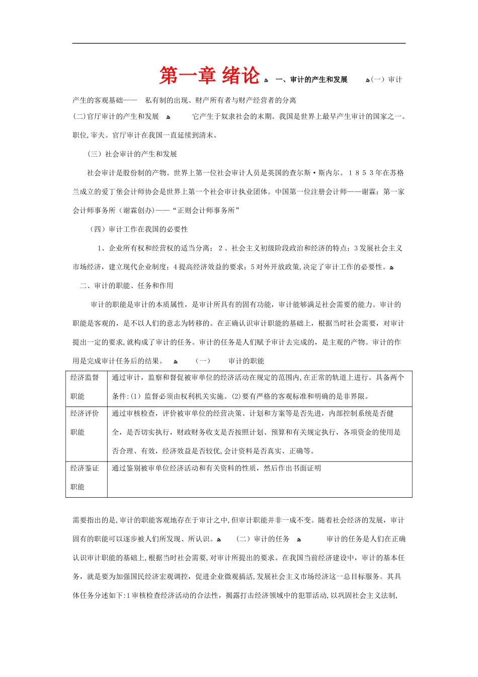 2024年中级审计师审计理论实务考点精编_第1页