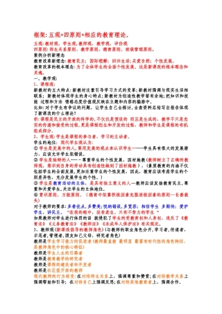 2024年中学教师招聘考试案例分析万能模板与山香教师招聘书本习题
