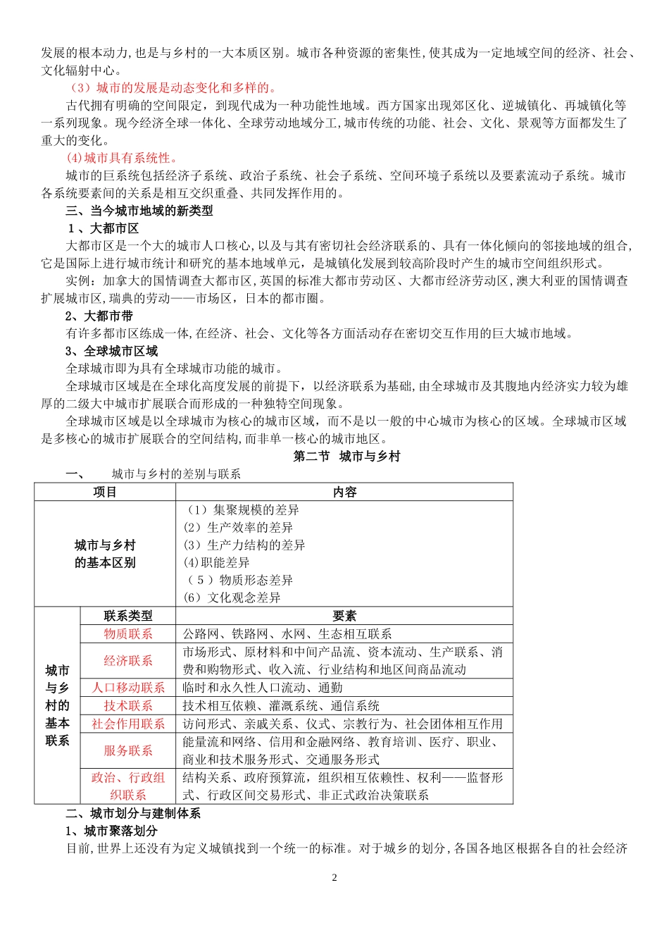 2024年注册城市规划师城市规划原理必过考点_第2页