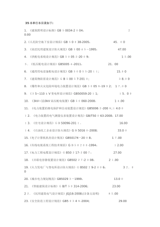 2024年注册电气工程师考试用规范手册