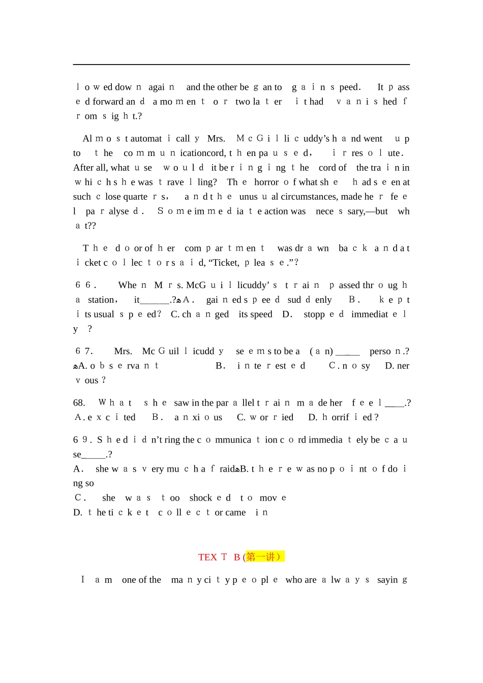 2024年专四阅读历年真题_第2页