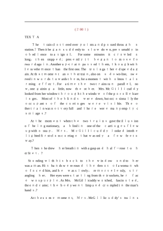 2024年专四阅读历年真题