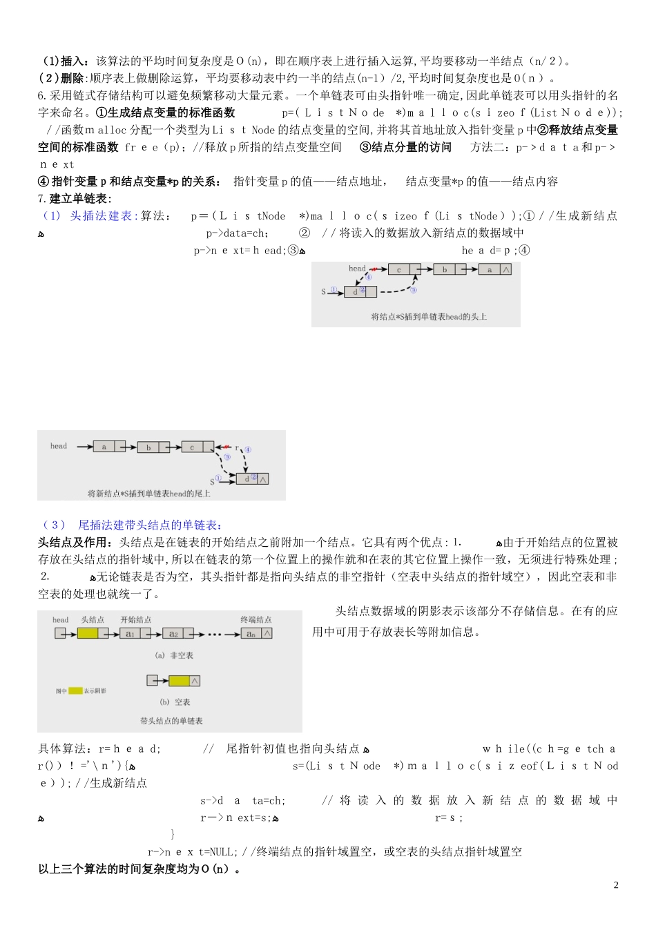 2024年自学考试数据结构重点总结_第2页