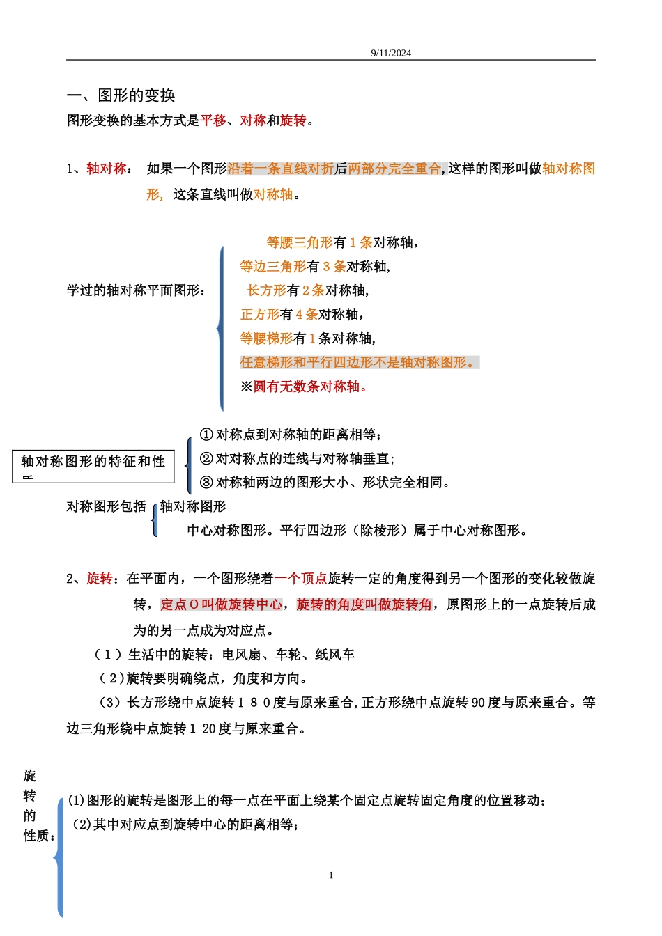 2024年最全面人教版数学五年级下册知识点归纳总结_第1页