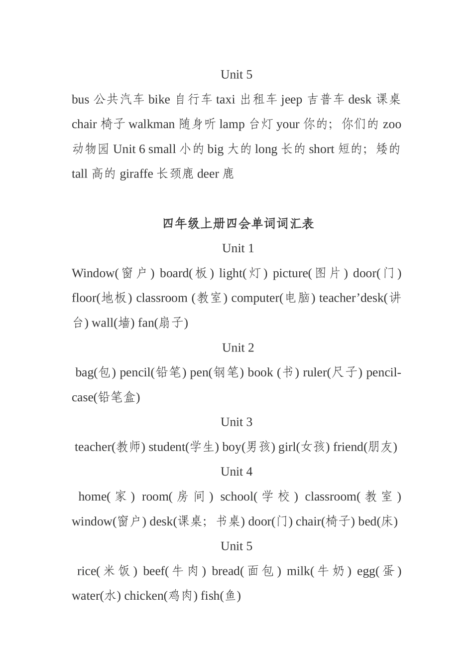 (完整版)小学英语所有单词_第3页
