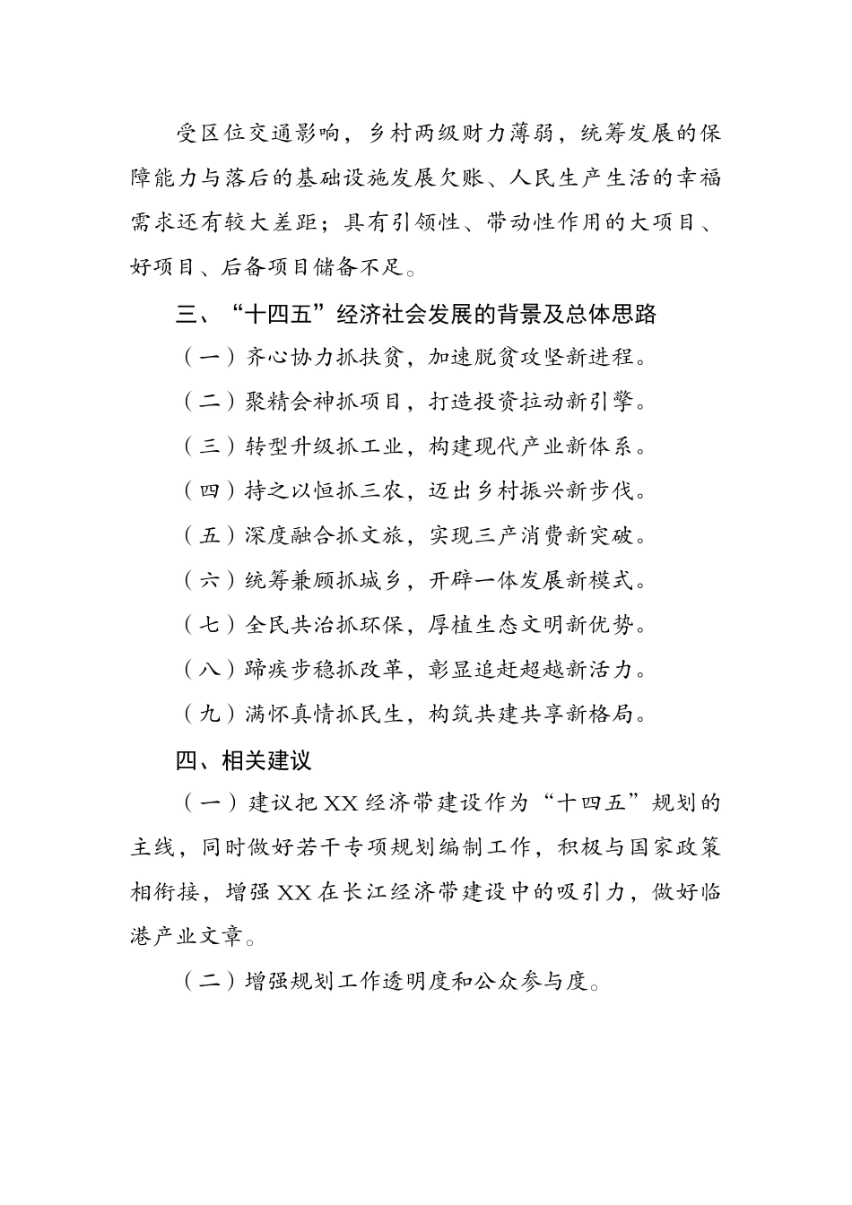 “十四五”规划座谈会汇报提纲_第2页