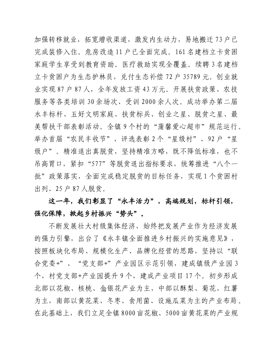 2019年永丰镇政府工作报告3.28定(1)_第3页