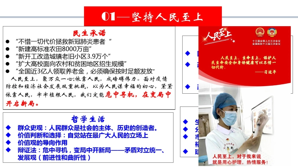 2020年高考政治时政热点专题复习课件：聚焦2020年全国两会(共37张PPT)_第2页
