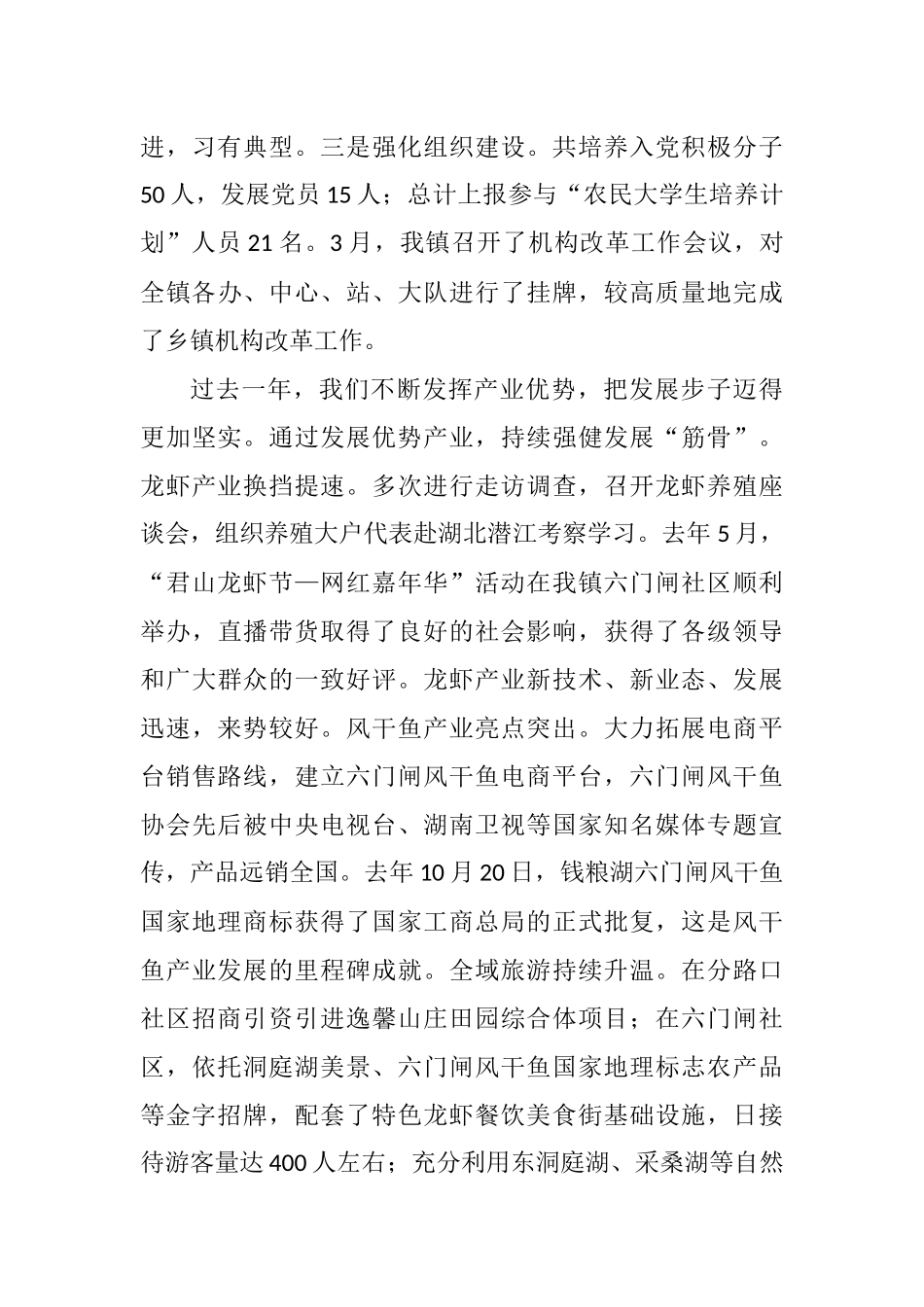 2021年镇村负责干部暨全镇经济工作会议上的讲话_第3页