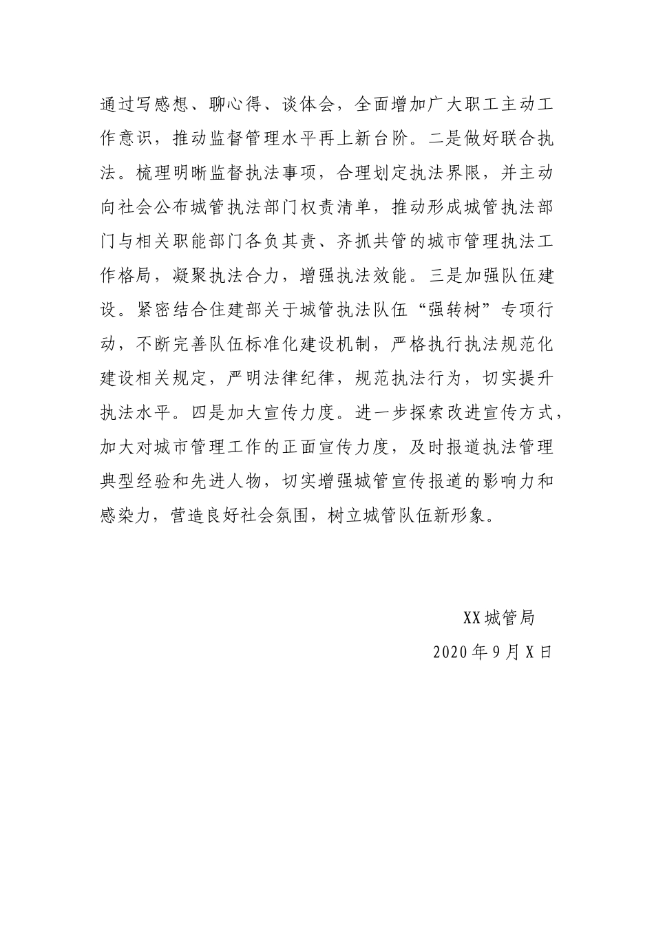 城管局关于监督失责的检讨材料_第2页