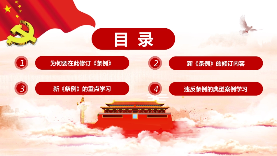 共产党纪律处分条例PPT课件模板_第3页