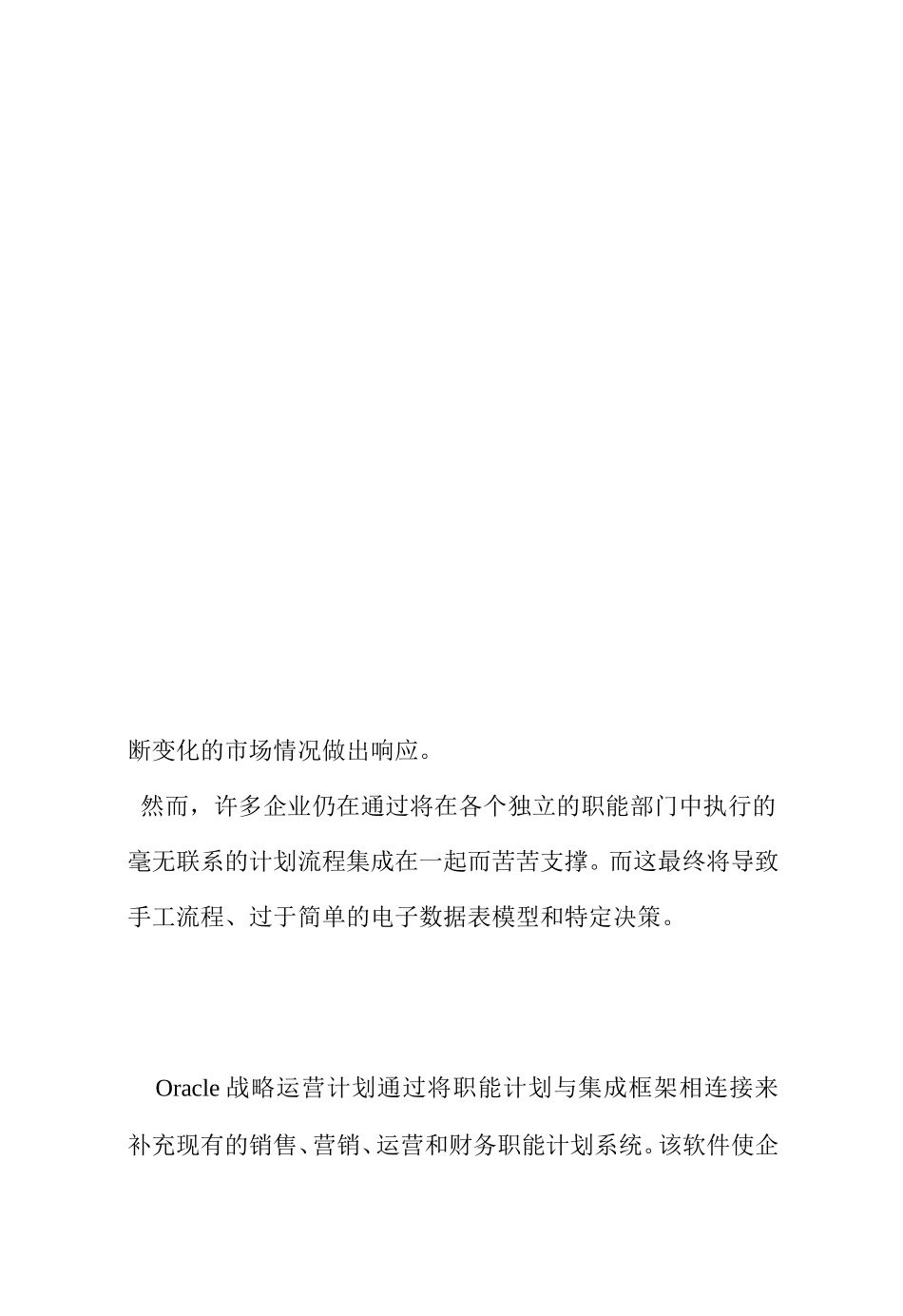 计划---Oracle战略运营计划_第3页