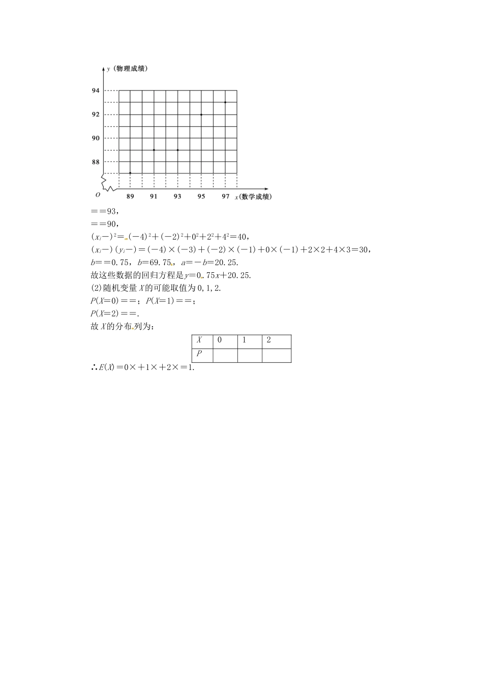 高考数学总复习 热点重点难点专题透析 专题6 第3课时高考中的概率与统计解答题练习题 理_第3页