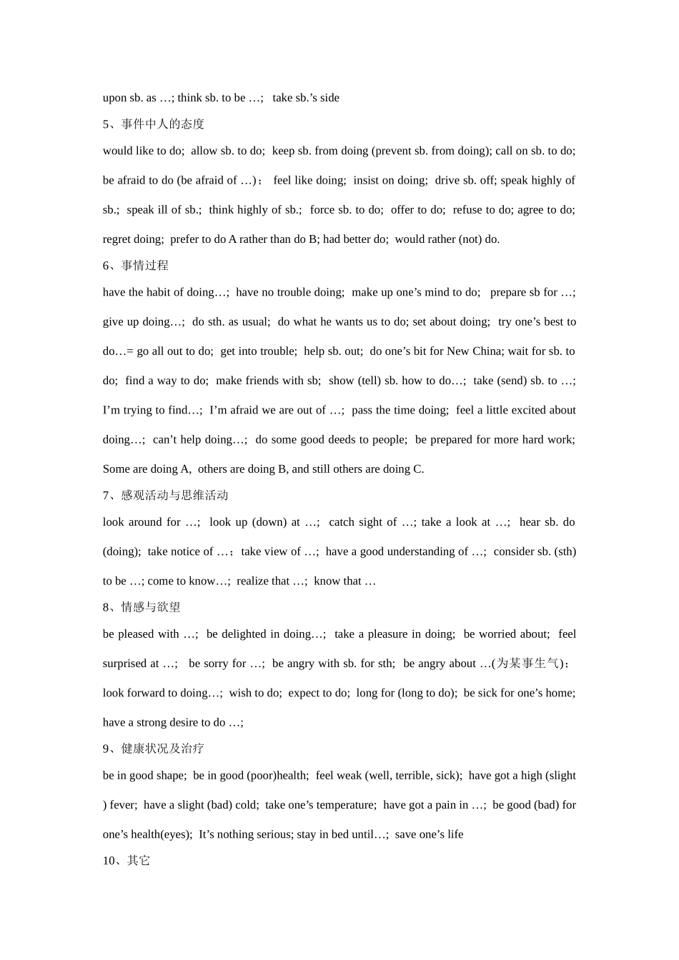 高考英语热点专题复习 第四部分 写作专题十三 写作核心词汇试题_第3页