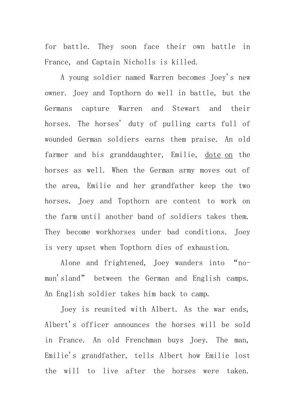 高考英语第二轮查漏补缺 （基础+提升）专题集训二十九 故事型阅读理解（含解析）_第2页