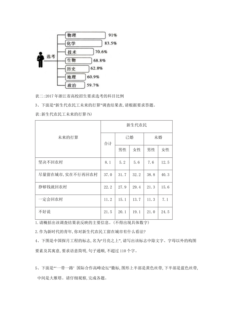 高考语文二轮复习 常考题型大通关9 图文转换（含解析）-人教版高三全册语文试题_第2页