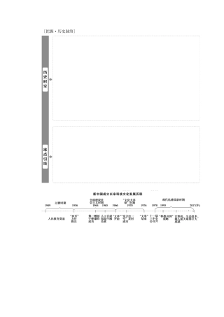 高考历史一轮复习 专题十五 近现代中外科技与文化 第44讲 近代以来科学技术的辉煌教师用书试题