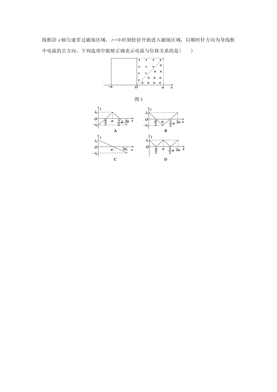 高考物理考题型集训 第7题 预测题型2 电磁感应中的图象和电路问题试题_第3页