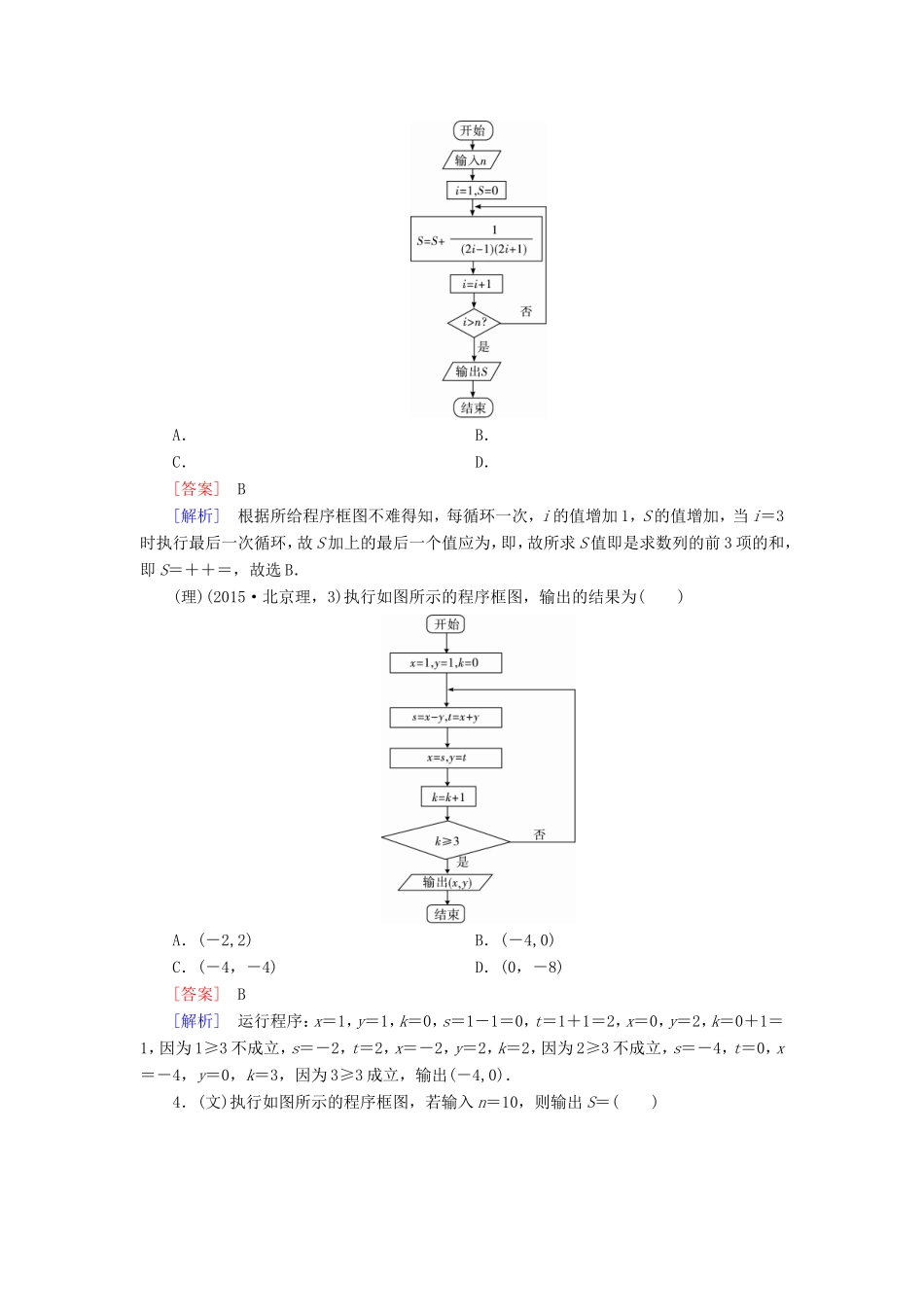 高考数学二轮复习  专题18 算法框图与复数（含解析）试题_第2页