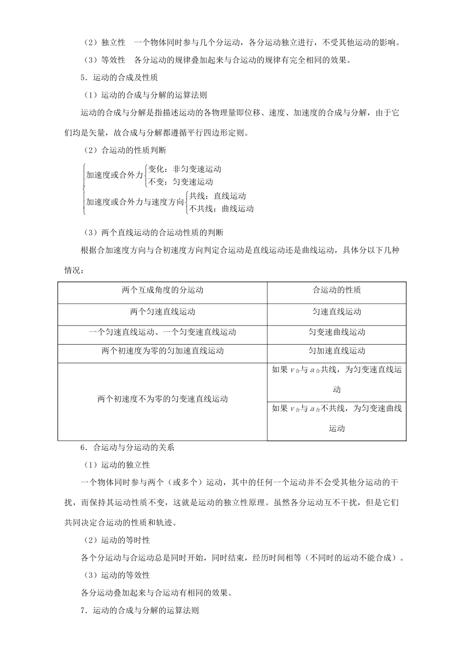 高考物理专题15 曲线运动 运动的合成与分解（含解析）试题_第2页