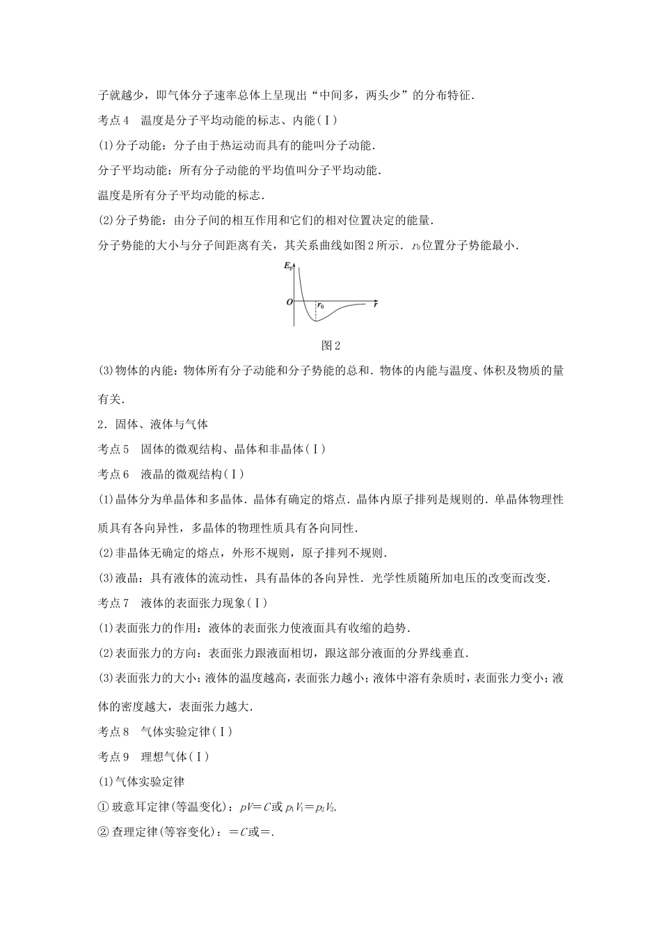 高考物理 考前三个月 第2部分 专题1 应考策略 方法技巧十 选修部分-人教版高三选修物理试题_第2页