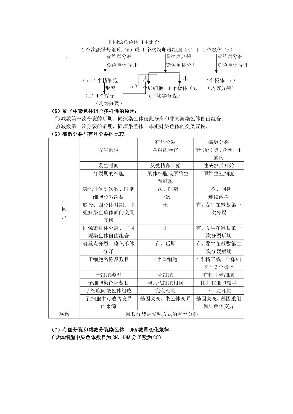 高中生物 第2章第2节基因位于染色体上复习 新人教版必修2_第2页