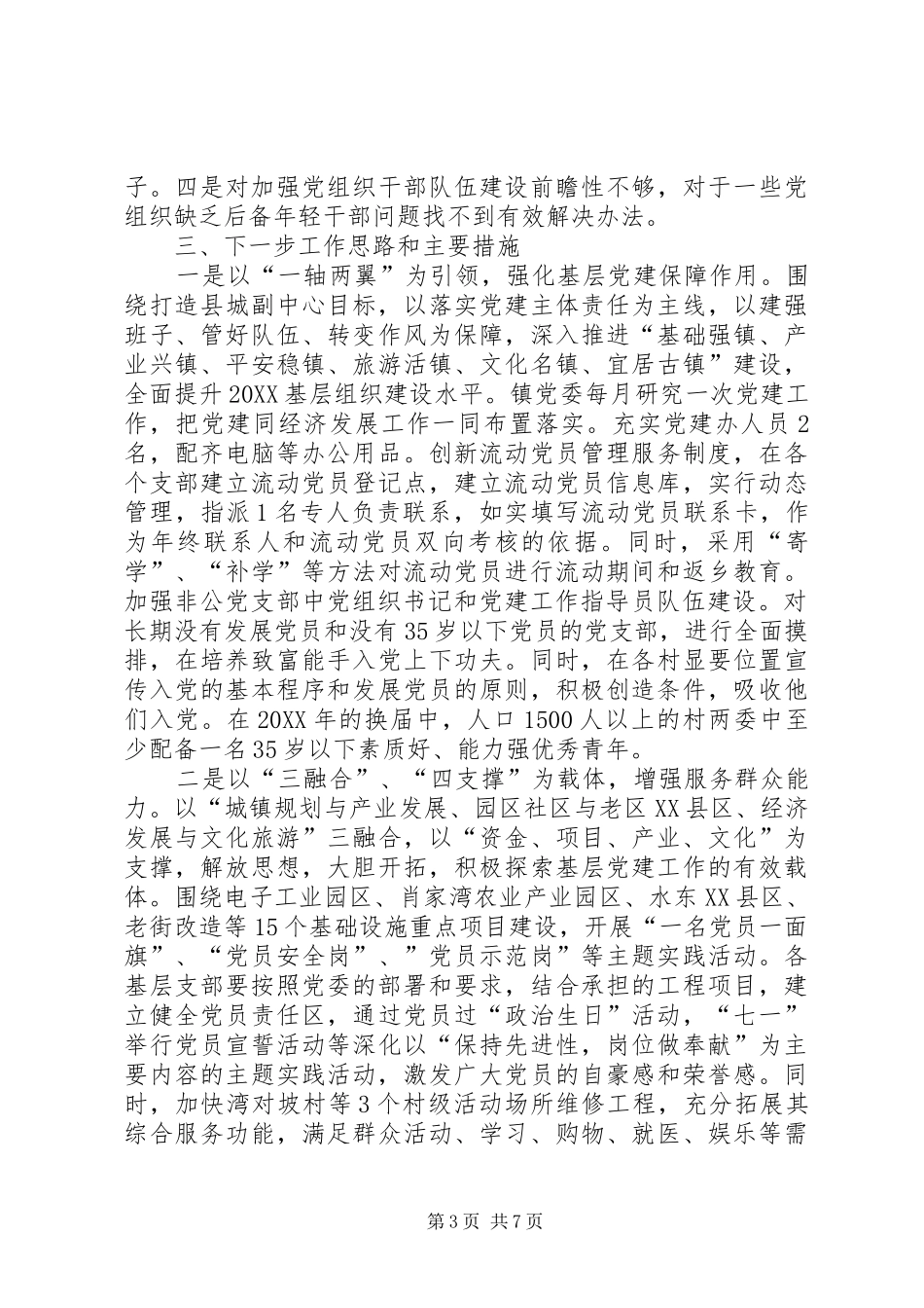 2024年党委书记述职报告两篇_第3页