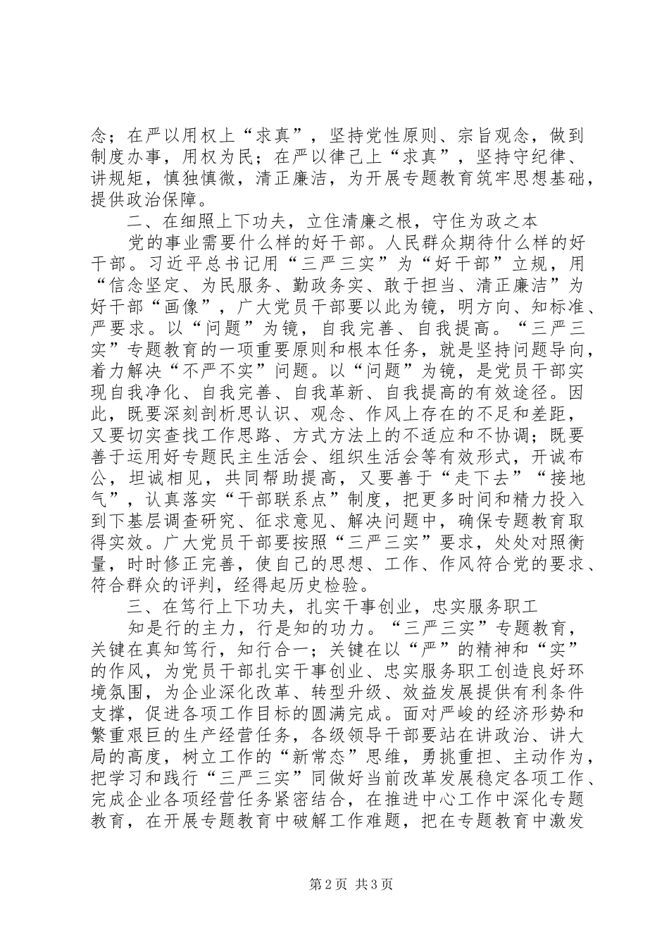 2024年党员干部深学细照笃行三严三实_第2页