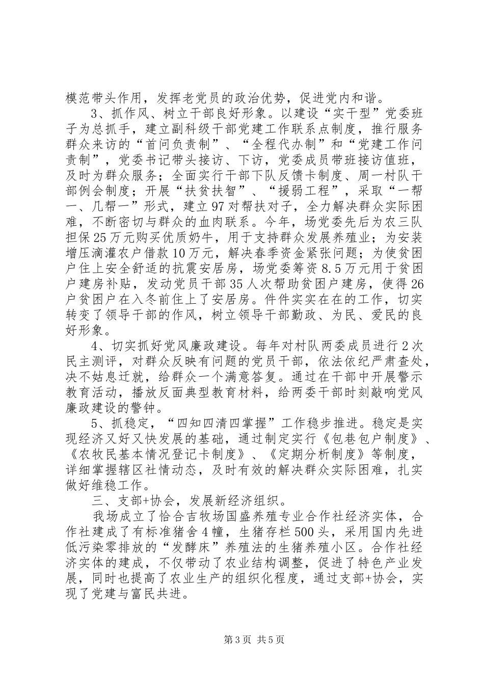 2024年党委书记责任制工作汇报_第3页