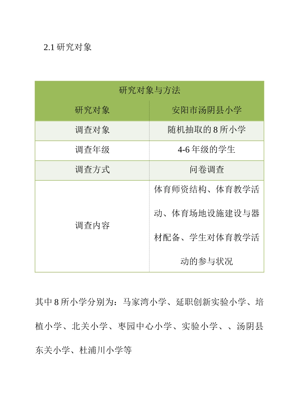 安阳市汤阴县小学体育教学现状与分析  教育教学专业_第3页