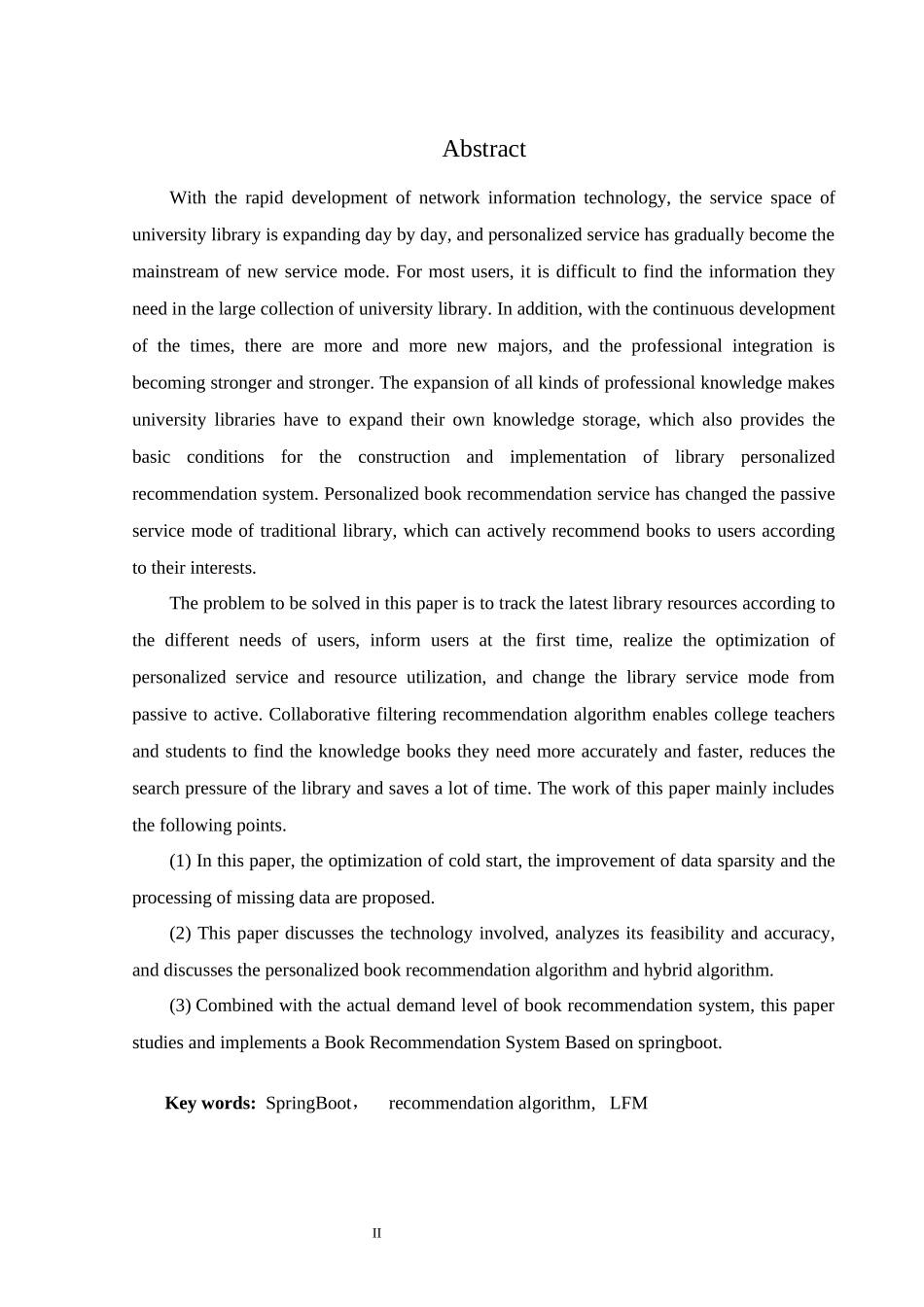 基于SpringBoot的图书推荐系统的设计和实现  计算机科学和技术专业_第2页