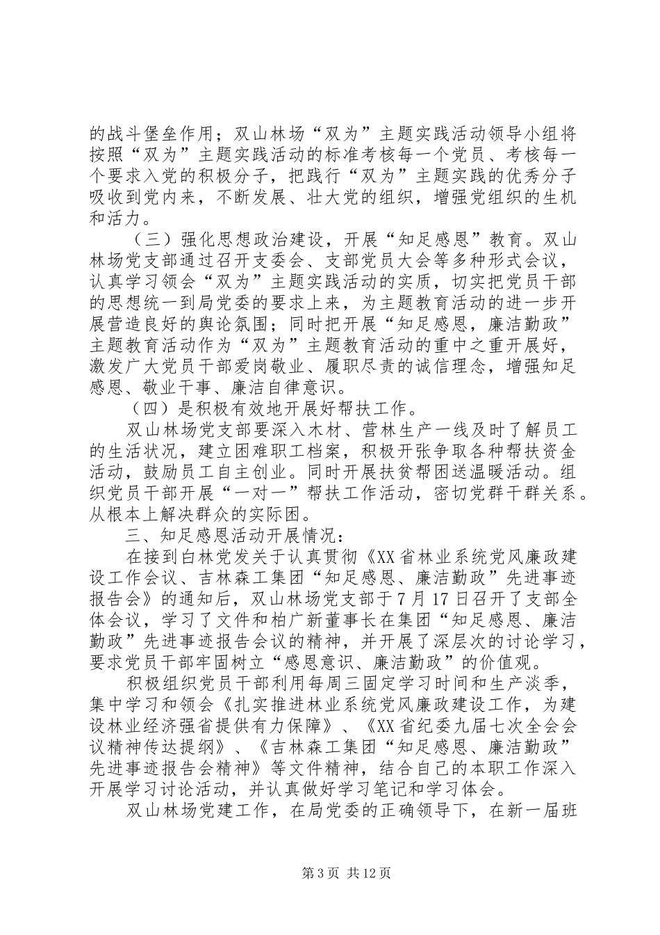 2024年党务工作汇报材料_第3页