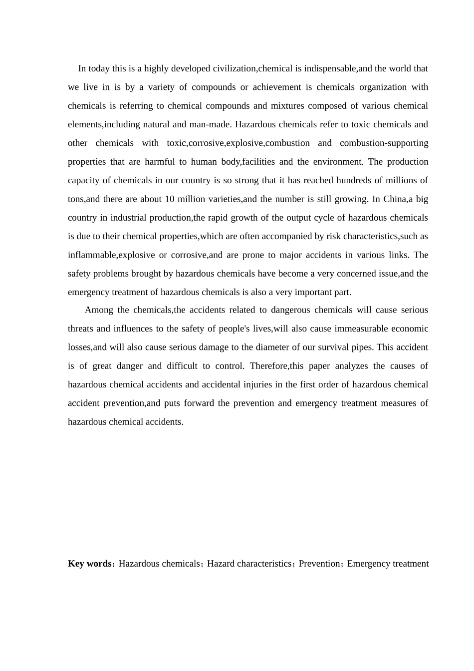 危险化学品的特性及应急处理  化学专业_第2页