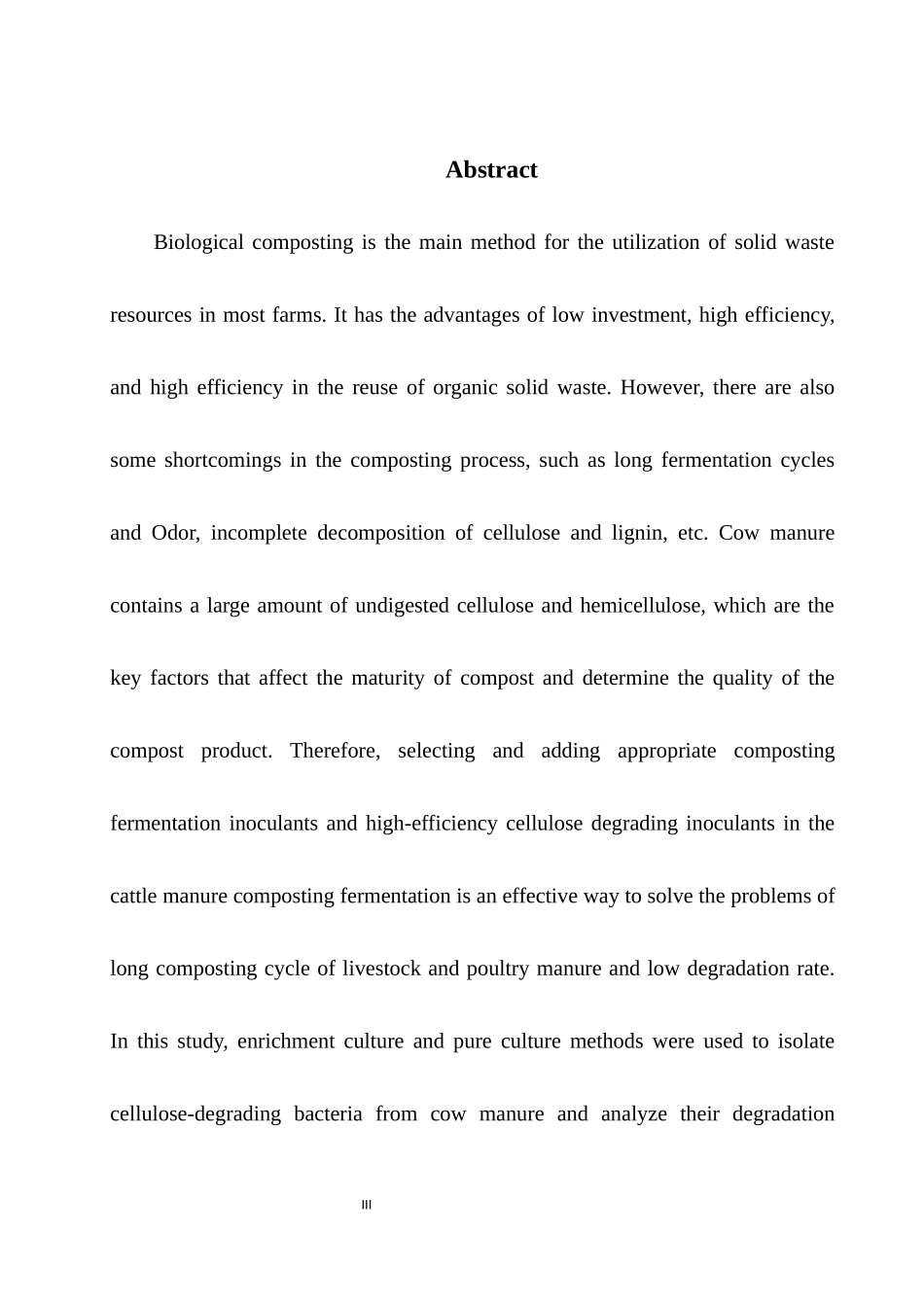 纤维素降解菌的筛选分析研究  环境工程专业_第3页