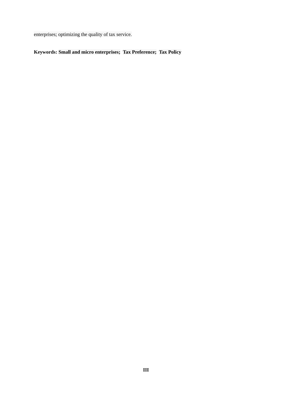 小微企业税费优惠研究  税务管理专业_第3页