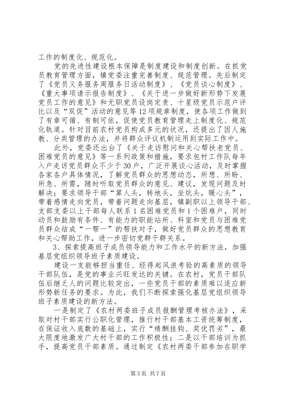 2024年党先进性建设报告_第3页